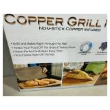 New Pack of 2 Copper Infused Grilling / Baking Mats