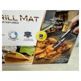 New Pack of 2 Copper Infused Grilling / Baking Mats