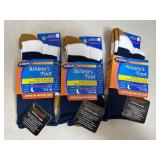 3 New Pair Dr Scholls Athletes Foot Socks
