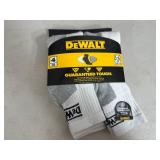 4 New Pairs Dewalt Work Socks