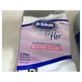 9 New Pair of Dr Scholls For Her Blister Guard Socks