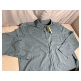 2 New Active Outdoors Button Up Long Sleeves - UPF 50, Moisture Wicking, Fast Dry