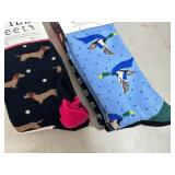 6 New Pairs of Cute Novelty Socks - Dogs and Ducks!