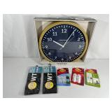 New Crosley Wall Clock, Command Hooks, Drink Coolers, Etc