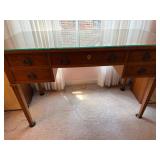 1950 Desk with Glass Top from Cararak Furniture in Bolton Massachusetts (Mafs)