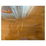 1950 Desk with Glass Top from Cararak Furniture in Bolton Massachusetts (Mafs)