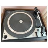 Stereo System with Kenwood Solid State AM/F Receiver KR-6400, Fisher Cassette Deck CR-140, Dual Record Player & Advent Speakers