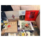 Collection of Record Albums and look at Pictures to see Quantity & Variety from Streisand, Denver, Bach, West Side, My Fair Lady, South Pacific
