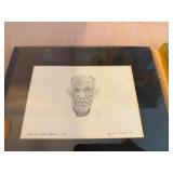 Collection of 2 Original Art Etchings Signed by Artists