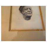 Collection of 2 Original Art Etchings Signed by Artists
