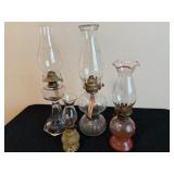 Vintage Oil Lamps