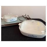 Corning Ware Casseroles & Hot Plate