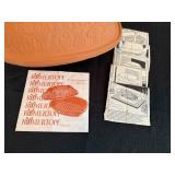 Romertopf Unglazed Clay Baker With Instructions