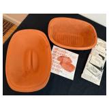 Romertopf Unglazed Clay Baker With Instructions