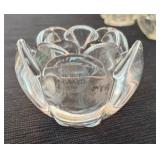 Candle Holders from Orrefors, Hoya & Holmegaard Crystal Candle Holders & Others