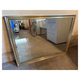 Custom Framed Mirror That can be Hung Either Direction