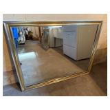 Custom Framed Mirror That can be Hung Either Direction
