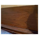 Practical Wooden Bookcase with 2 Adjustable Shelves