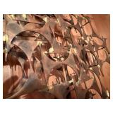 Amazing Original Metal Art Piece--Look at the Detail