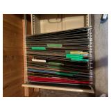 Metal Legal Size File Cabinet with File Folders Included