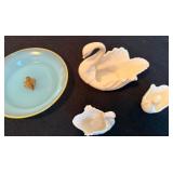 Lenox Swan Collection & Noritake Goldston Pattern Bowl