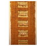 Fine Handcraft Weaving with Hand Crafted Beads made by Libby Crawford of Kirkland, MO