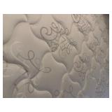 Original Mattress Factory Full Sized Orthopedic Ultra Plush Mattress, Box Spring & Frame in Excellent Condition