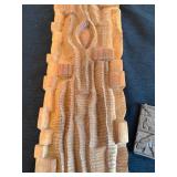 Wooden Art African Style Carved  Piece that Was Purchased In Richmond, VA