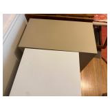 Two Metal Lateral  File Cabinets for Letter Sized Paperwork