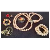 Beautiful Classic Pearls & Brooches