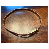 14 carat Gold Italy Bracelet with White, Yellow and Rose Gold