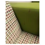 Lounge Chair w/ Tablet Arm, Ottoman and Canvas Print