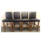 30" Dark Brown Barstools