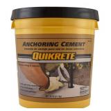 QUIKRETE Lot of 8 Buckets of- 20 lb. Anchoring Cement