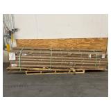 CLOSETMAID Lot of 180- SuperSlide 144 in. L x 12 in. D White Wire Closet Shelves