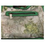 Le Miel 3-in-1 Vegan Handbag Set with Floral Mesh Design