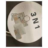 Le Miel 3-in-1 Vegan Handbag Set with Floral Mesh Design