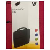 Set of 5 V7 Red Attache Cases for iPad