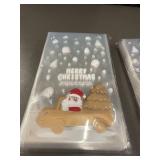 Set of 2 Packs Pomei Christmas Gusset Candy Bags 3.9 x 7 in