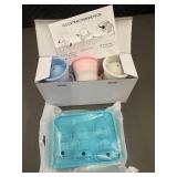 2 types of  Ice Cube Molds with Instruction Guide