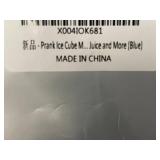 2 types of  Ice Cube Molds with Instruction Guide