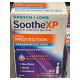 Bausch + Lomb Soothe XP Extra Protection Emollient Eye Drops - 4 Packs