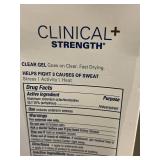Lot of 4 Secret Clinical Strength 48 HR Antiperspirant Deodorants