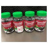 Set of 4 Prunelax Ciruelax Gummies Dietary Supplements