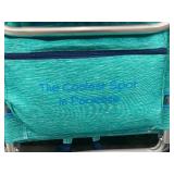 Tommy Bahama Backpack Beach Chair with Cooler Pocket and Hardwood Arms