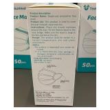 Set of 250 Disposable Protective Face Masks