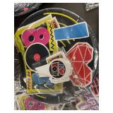 Complete 80s Themed Party Supplies Set