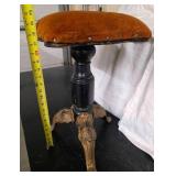 Antique piano stool