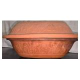German Romertopf clay roaster
