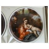 German Kaiser-Porcelain coasters/decorative plates